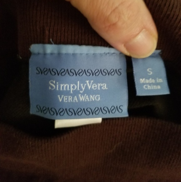 Simply Vera (Wang) Brown Leggings Tights - Picture 1 of 2
